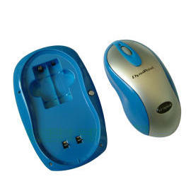 Full size ergonomic RF optical mouse w/ charger receiver