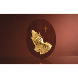 The gold-leaf Praying Hand (Das Blattgold Praying Hand)