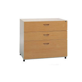 *W900*D480*H740mm *TWO STATIONARY DRAWER * ONE FILING DRAWER CABINET (*W900*D480*H740mm *TWO STATIONARY DRAWER * ONE FILING DRAWER CABINET)