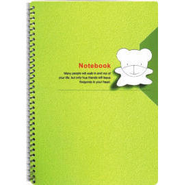 notebook, stationery (bloc-notes, papier à lettres)