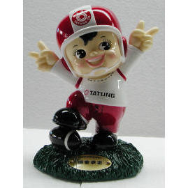 Tatung Junge Poly Resin Figur (Tatung Junge Poly Resin Figur)