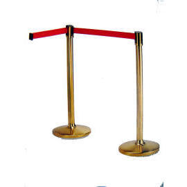 Crowd Control Stand with Retractable belt (Brass) (Crowd Control Stand with Retractable belt (Brass))