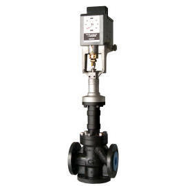 Thermal oil electric proportional three-way control valve (Huile thermique électrique proportionnelle vanne trois commande directionnelle)