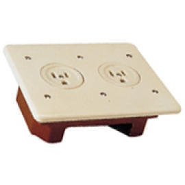 N.W.T. RECEPTACLE 2GANG (FLUSH TYPE) (N.W.T. СОСУД 2GANG (Flush ТИП))