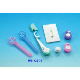 Dental Floss and Tongue Scrape