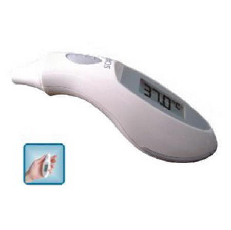 Infrared ear thermometer, probe cover free
