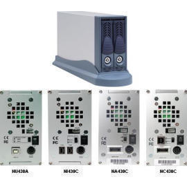 Mini 2-Bay eSATA/USB2.0_Combo-to-SATA RAID Subsystem (2 мини-Бей eSATA/USB2.0_Combo-to-SATA RAID подсистема)