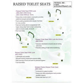 Raised Toilet Seats (Sièges de toilette surélevé)