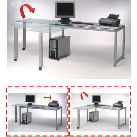 workstation, computer desk (Workstation, Computer-schreibtisch)