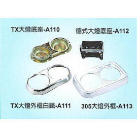 headlamp case and border (headlamp case and border)