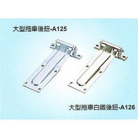 Large trailer door hinge