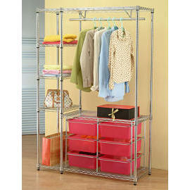 Metal furniture - Wardrobe (Meubles en métal - Armoire)