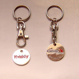 Trolley Coin Keychains (Тележка Coin Брелки)