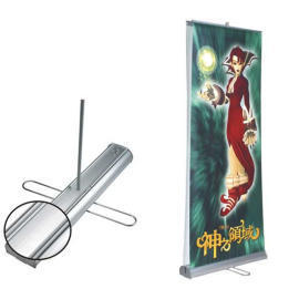 Double-Sided Banner Stand