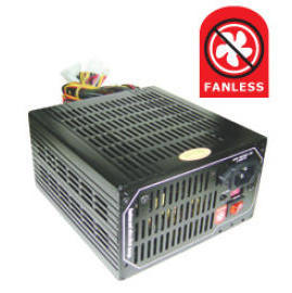 Fan-Less ATX 480W Power Supply-Black Color (Fan-less 480W ATX-Netzteil-Schwarz Farbe)