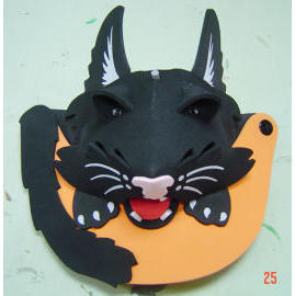 EVA animal suncap - cat with LED eyes
