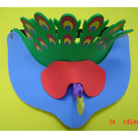 EVA animal suncap- peacock (EVA животного suncap-павлин)