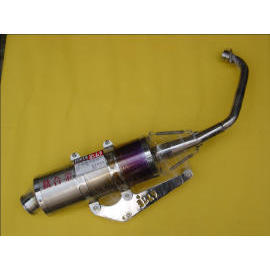 S4 motor exhaust pipe (S4 Motor выхлопной трубы)