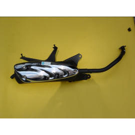 S52motor exhaust pipe (S52motor Auspuffrohr)