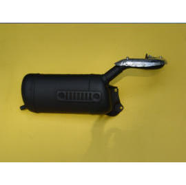 S53motor exhaust pipe (S53motor Auspuffrohr)