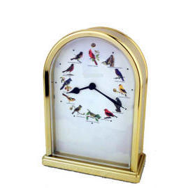 Song Birds Table Clock (Song Birds Horloge de Table)