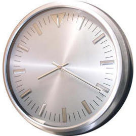 Metal Wall Clock (Metall-Wanduhr)