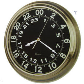 Metal Wall Clock (Metall-Wanduhr)