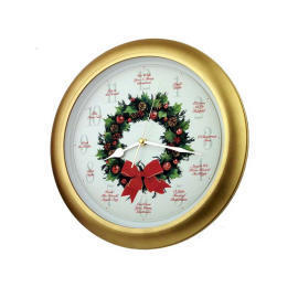 X`mas melody wall clock (X`mas мелодию настенные часы)