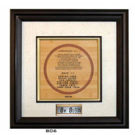 Bamboo Carve wall decoration clock (Bamboo Carve wall decoration clock)
