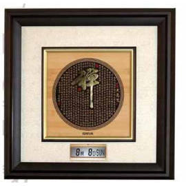 Bamboo Carve wall decoration clock (Bamboo Carve wall decoration clock)