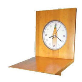 Bamboo Z style chair clock