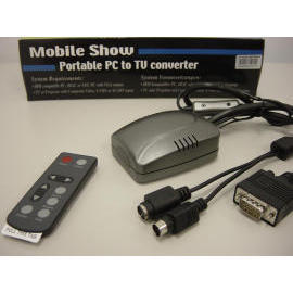 Compact PC to TV converter for Notebook & Laptop (Compact pour PC TV convertisseur pour Notebook & Laptop)