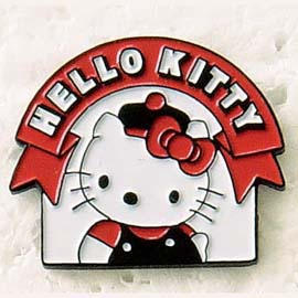 HELLO KITTY BADGE (HELLO KITTY ЗНАКОМ)