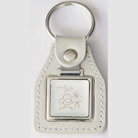 White Leather fob (White Leather fob)