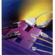 Power Cord, USB Cable, Computer Cable, LAN Cable (Шнур питания, кабель USB, Компьютерный кабель, LAN кабель)