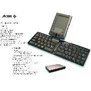 Foldable Keyboard for PDA (Clavier pliable pour PDA)