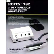 Rotex 782 Compact Electric Handpiece unit 1,500 to 35,000 R>P>M>variable speed (Rotex 782 électrique compact Handpiece unité de 1500 à 35000 R> P> M>)
