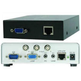 VGA Audio Extender via Cat.5(KVM switch/over ethernet) (VGA Audio Extender über Cat.5 (KVM-Switch-over-Ethernet))