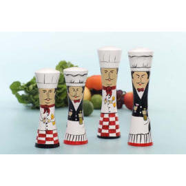 CHIEF Spice grinder,salt,pepper mill,table top,kitchen accessories (Главная мясорубка специй, соли, перца мельница, столешницы, кухонные принадлежности)