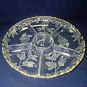 PS Round Platter-6 Abschnitte (PS Round Platter-6 Abschnitte)