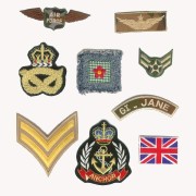 Iron On Emebroidery Motif , Applique , Emblem , Badge , Patch . (Iron On Emebroidery Motiv, Applique, Wappen, Abzeichen, Patch.)