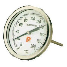 Manometer, Thermometer, Stahlkugel (Manometer, Thermometer, Stahlkugel)