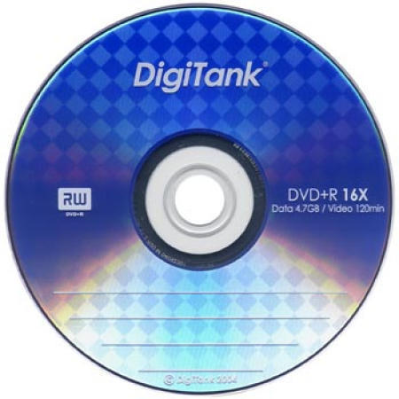 CD-R, DVDR, blank DVD, DVD media, storage media, storage,DigiTank DVD+R 16X (CD-R, DVDR, blank DVD, DVD media, storage media, storage,DigiTank DVD+R 16X)