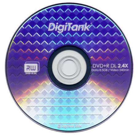 CD-R, DVDR, blank DVD, DVD media, storage media, storage,DigiTank DVD+R DL 2.4X (CD-R, DVDR, пустой DVD, DVD средствах массовой информации, хранения информации, хранения, DigiTank DVD + R DL 2.4x)