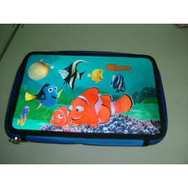 3D pencil case w/stationery