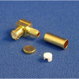 RF CONNECTOR (MCX PLUG R/A CRIMP FOR RG174)