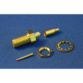 RF CONNECTOR(SMA FEMALE BKD CRIMP FOR 1.13)