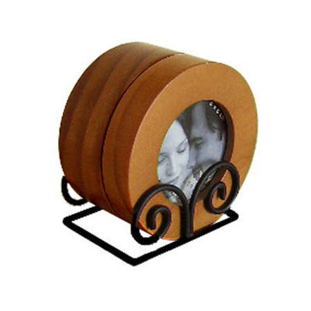 Wooden Picture Coaster (Деревянный Фото Coaster)