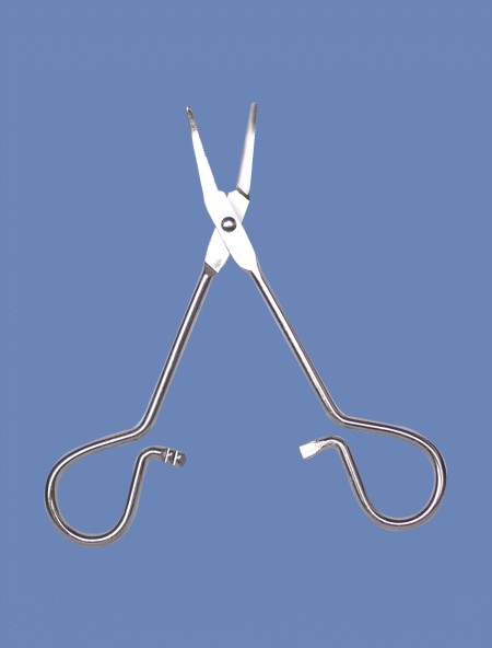 Kelly Hemostat, Curved - Disposable Instrument for Medical use (Kelly Hemostat, Curved - Instrument jetables à usage médical)