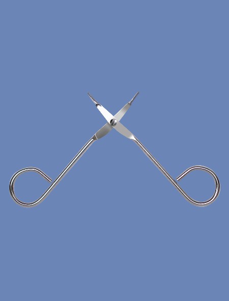 Scissor Type Forceps - Disposable Instrument for Medical use (Scissor Type Forceps - Disposable Instrument for Medical use)